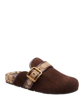 Women's Archival Suede Clog Flats