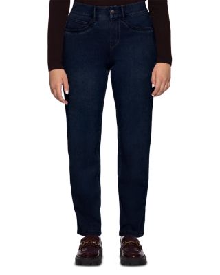 High Rise Stovepipe Ultra Soft Denim Leggings in Inkstone Wash