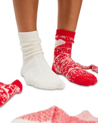 Nordic Knit Ankle Socks