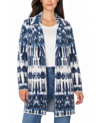 Long Sleeve Open Front Sweater Coat