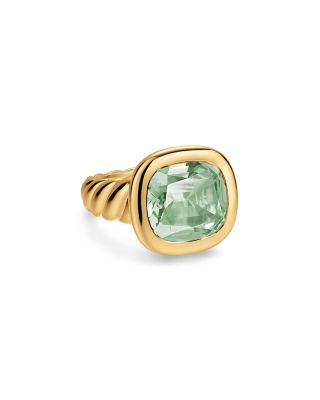 DY Mercer Color Stone Ring in 18K Yellow Gold, 13.5mm