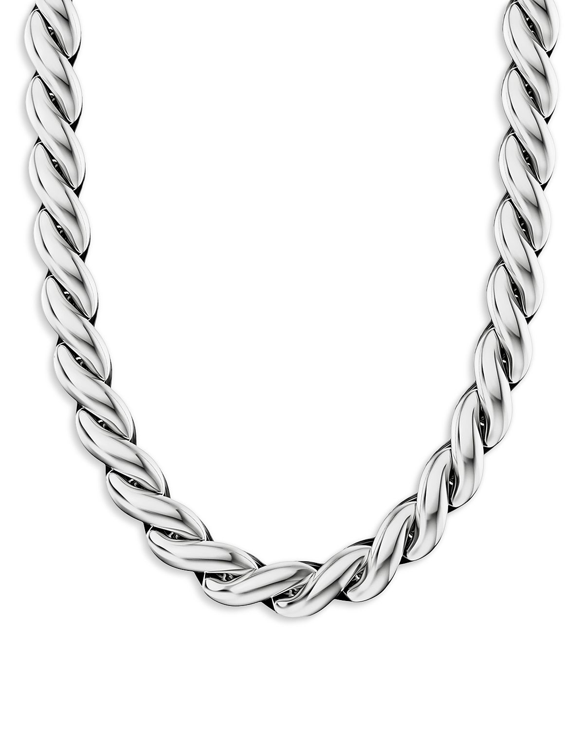 David Yurman Sculpted Cable Chain Necklace