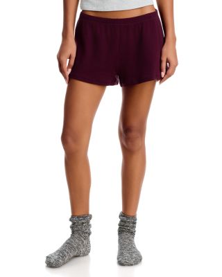 Rib Knit Loose Shorts