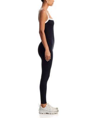 Monah 7/8 Square Neck Jumpsuit - thumbnail 4