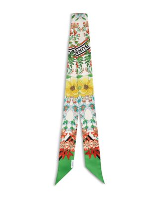Somerset Floral Silk Bandeau Scarf