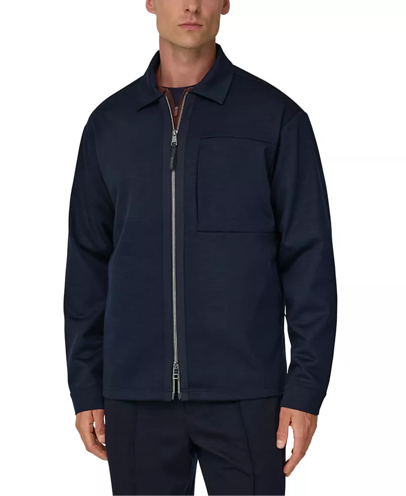 Boggi Milano Wooltech Shirt Jacket