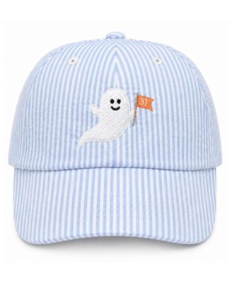  Unisex Ghost Seersucker Baseball Hat
