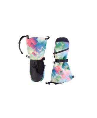  Girls' Diamond Teknik Waterproof Cordura Reinforced Winter Mittens - Little Kid