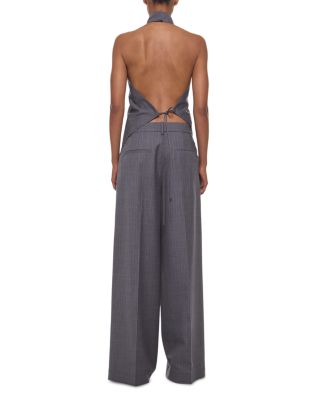 Pleated Wide Leg Pants - thumbnail 6