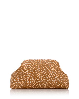 Deer Print Calf Hair Clutch - Exclusive