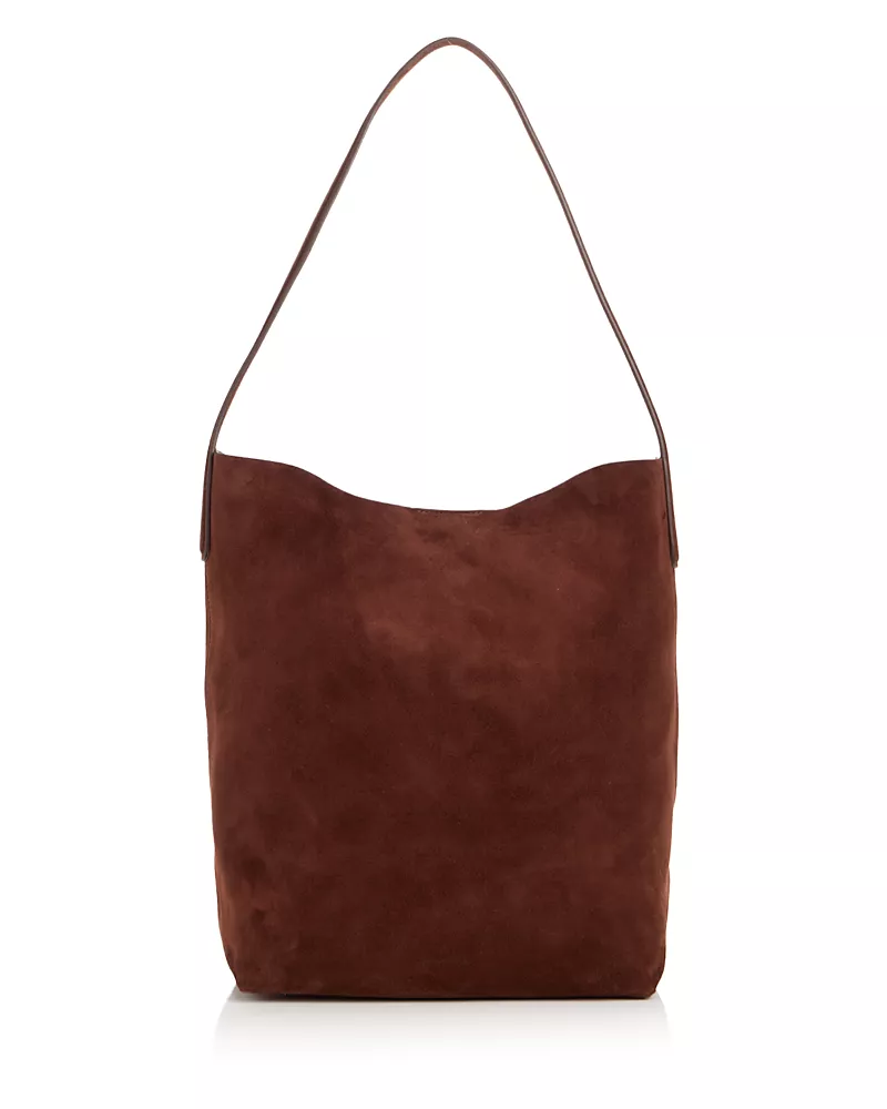 Mansur Gavriel Everyday Cabas Suede Shoulder Bag