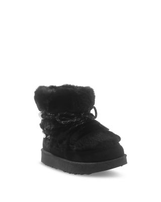 Girls' Nevi Faux Fur Ankle Boots – Toddler