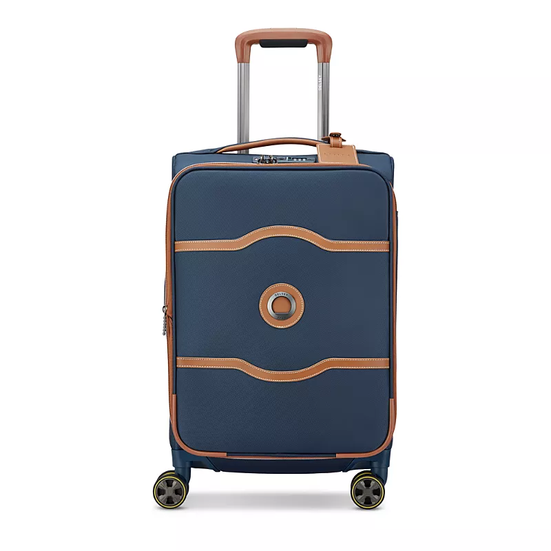 Delsey Paris Chatelet Air Softside Expandable Spinner Carry On