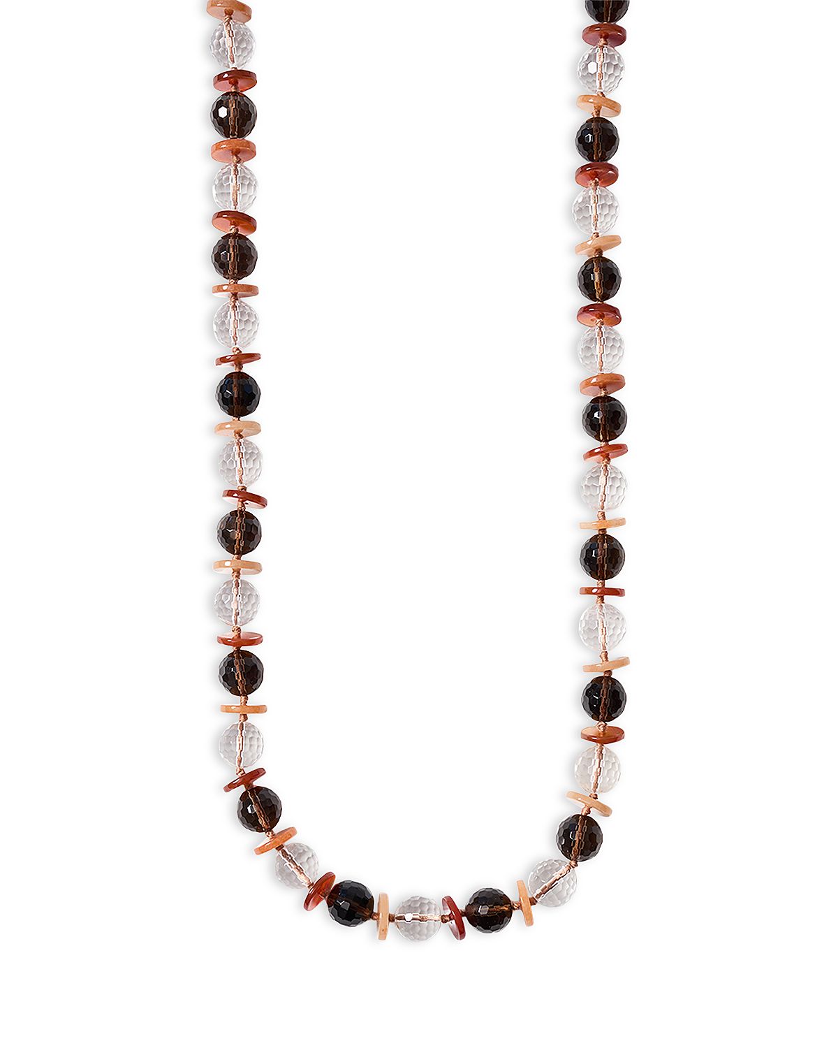 Chan Luu Discus Gemstone Beaded Strand Necklace