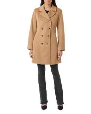 Double Breasted Cashmere Trench Coat
