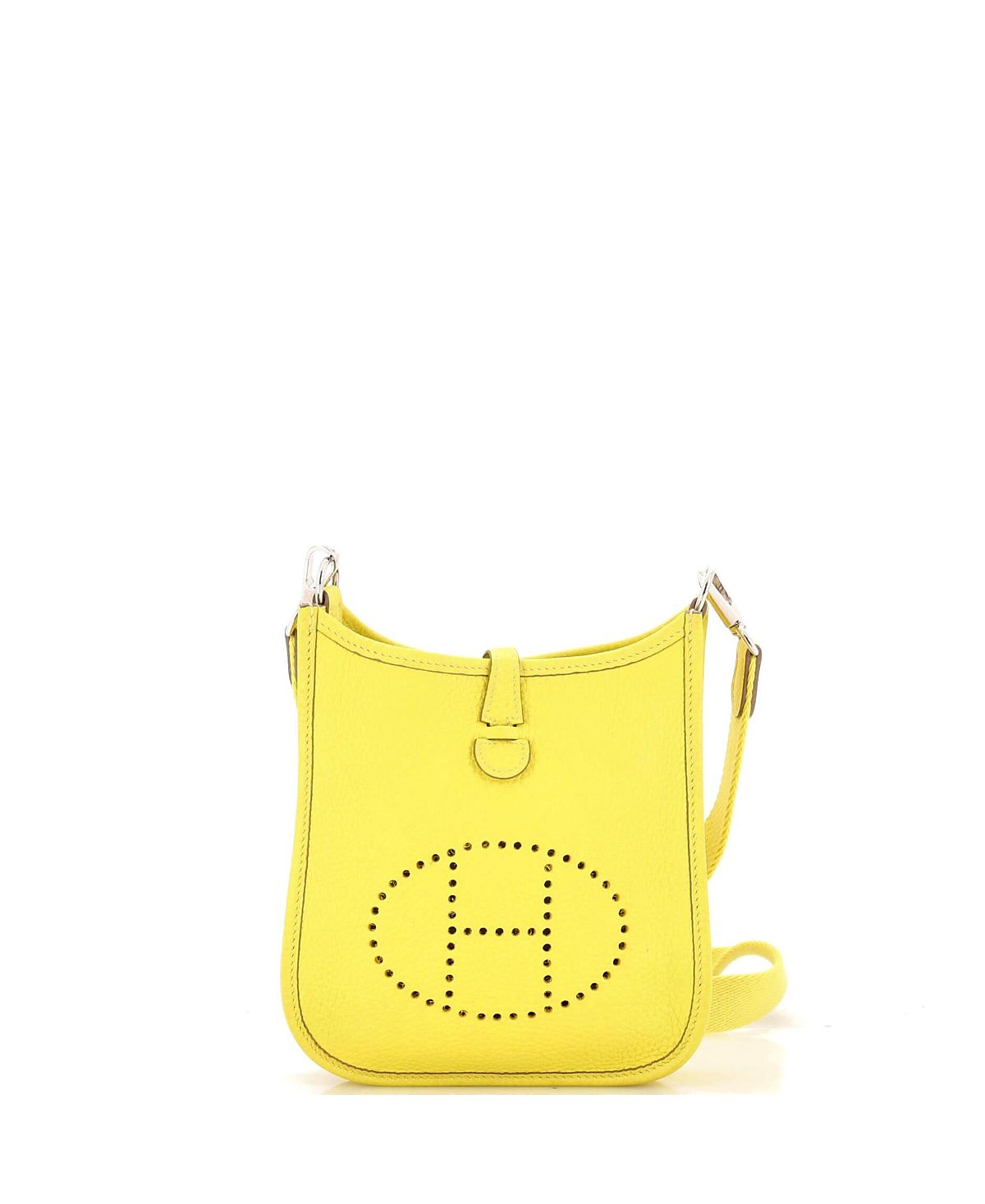 Pre-Owned HERMES Evelyne Gen Iii Clemence Leather Crossbody