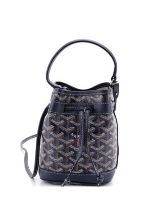 Mini Petit Flot Bucket Bag Coated Canvas