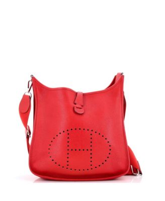 Evelyne III Clemence Leather Crossbody