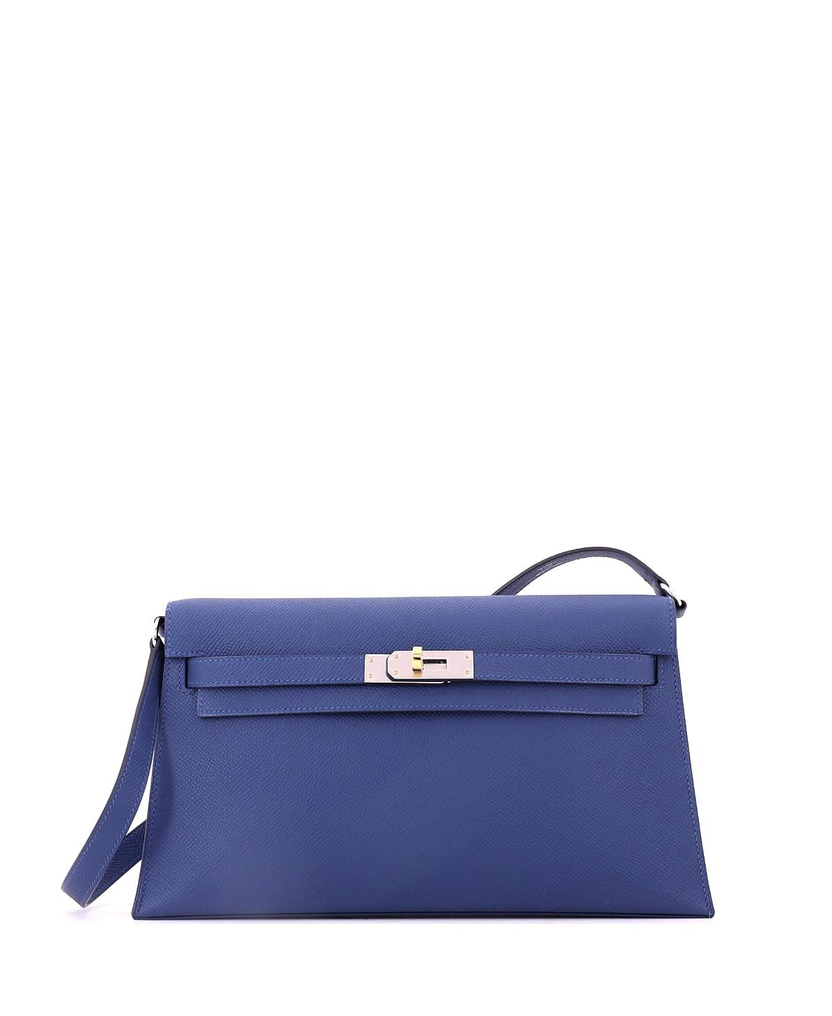 Pre-Owned HERMES Kelly Elan Leather Shoulder Bag