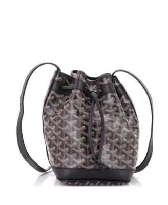 PM Petit Flot Bucket Bag Coated Canvas