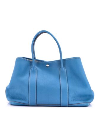 36 Garden Party Tote Leather