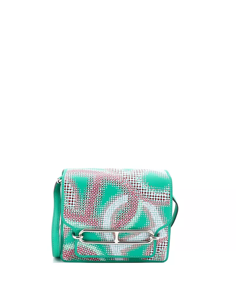Pre-Owned HERMES Roulis Leather Crossbody