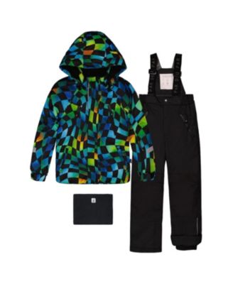 Boys' Play Insulated Cordura Reinforced Two Piece Snowsuit - Little Kid, Big Kid