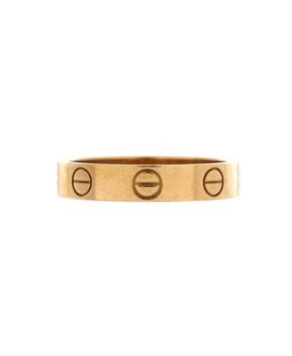  Love Wedding Band Ring 18K Gold