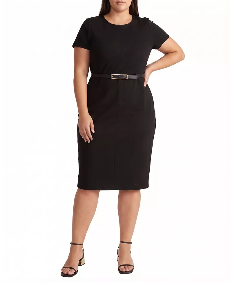 Universal Standard Women's Plus Executive Ponte Dress