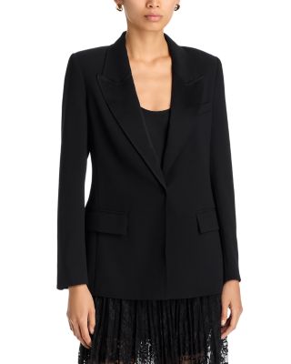 Dylan Satin Back Crepe Blazer