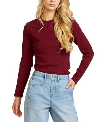 Women's Elle Embroidered Long Sleeve Shirt