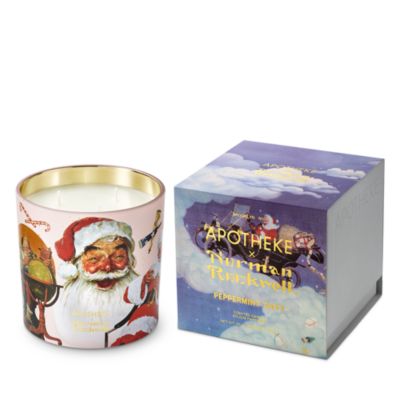 Peppermint Taffy Norman Rockwell 3-Wick Candle 26 oz.