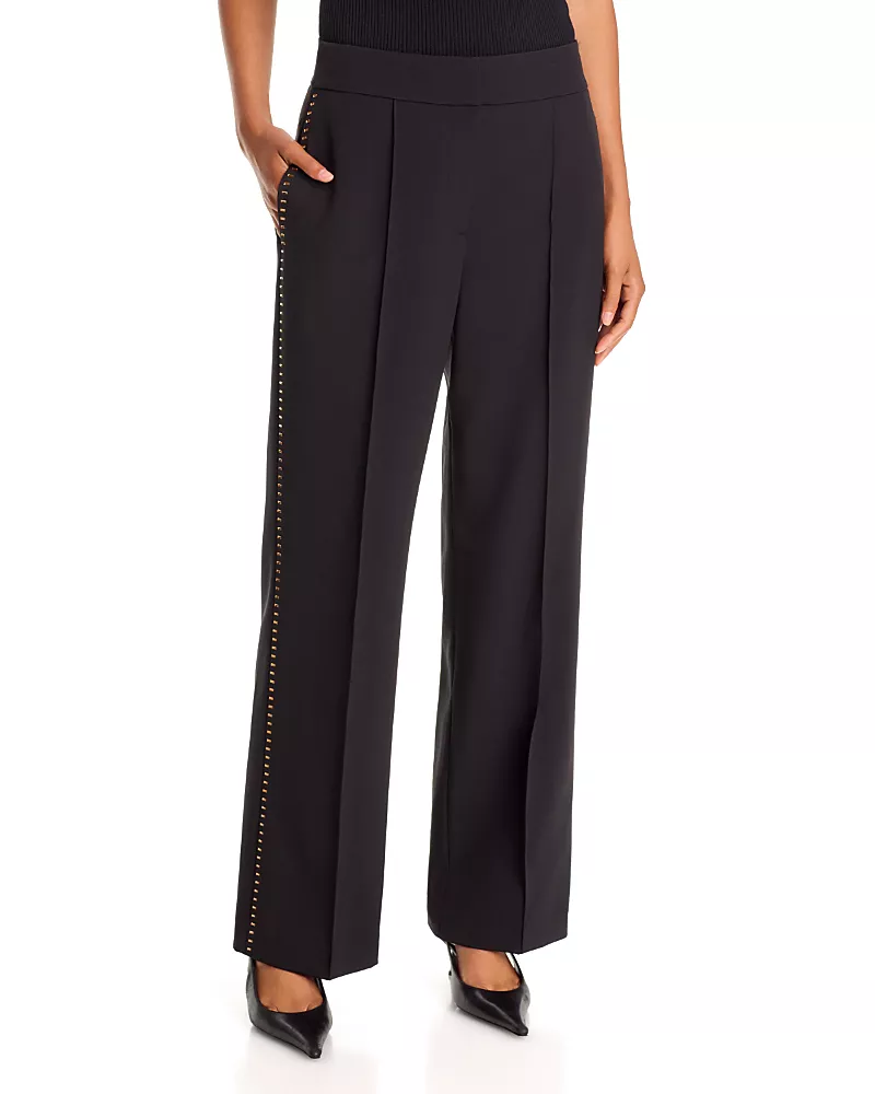 Elie Tahari Margaret Embellished Suit Pants