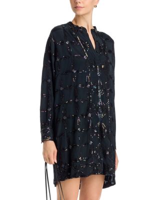 Loryie Sequinned Shift Dress