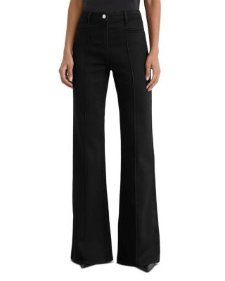 Claude High Rise Flared Jeans in Black