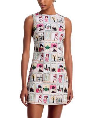 Clyde Staceface Printed Shift Dress - Exclusive 