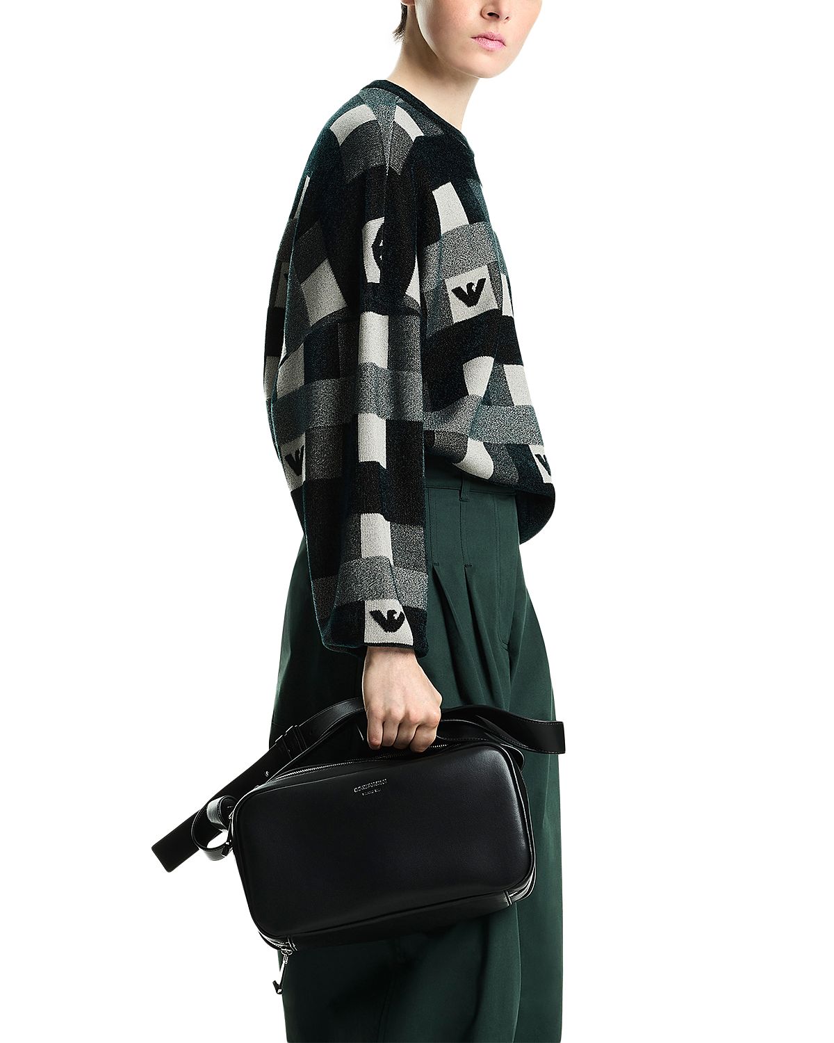 Emporio Armani Inlay Graphic Sweater