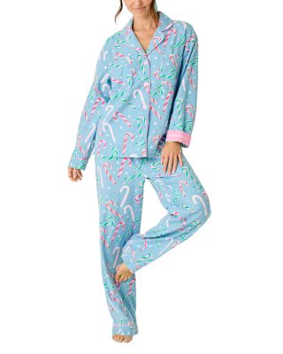 The Sweetest Season Cotton Notched Collar Pajama Set