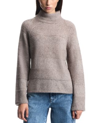 High Neck Knit Sweater
