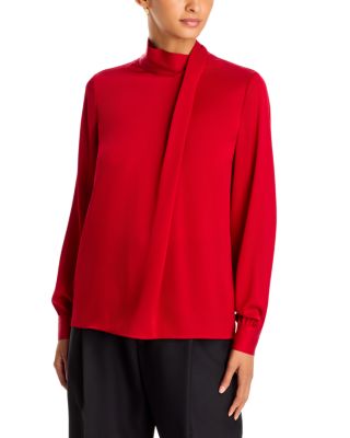 The Jaden Silk Stretch Top