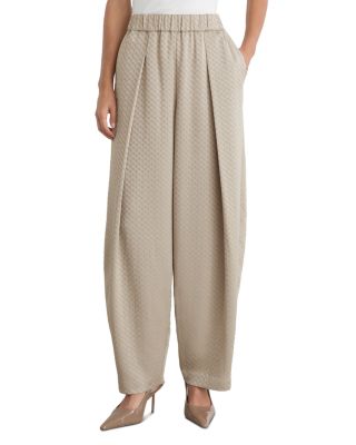 Dia Jacquard Tapered Pants
