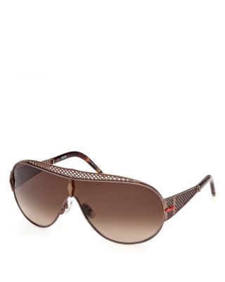 Christian Louboutin Shield Sunglasses, 142mm