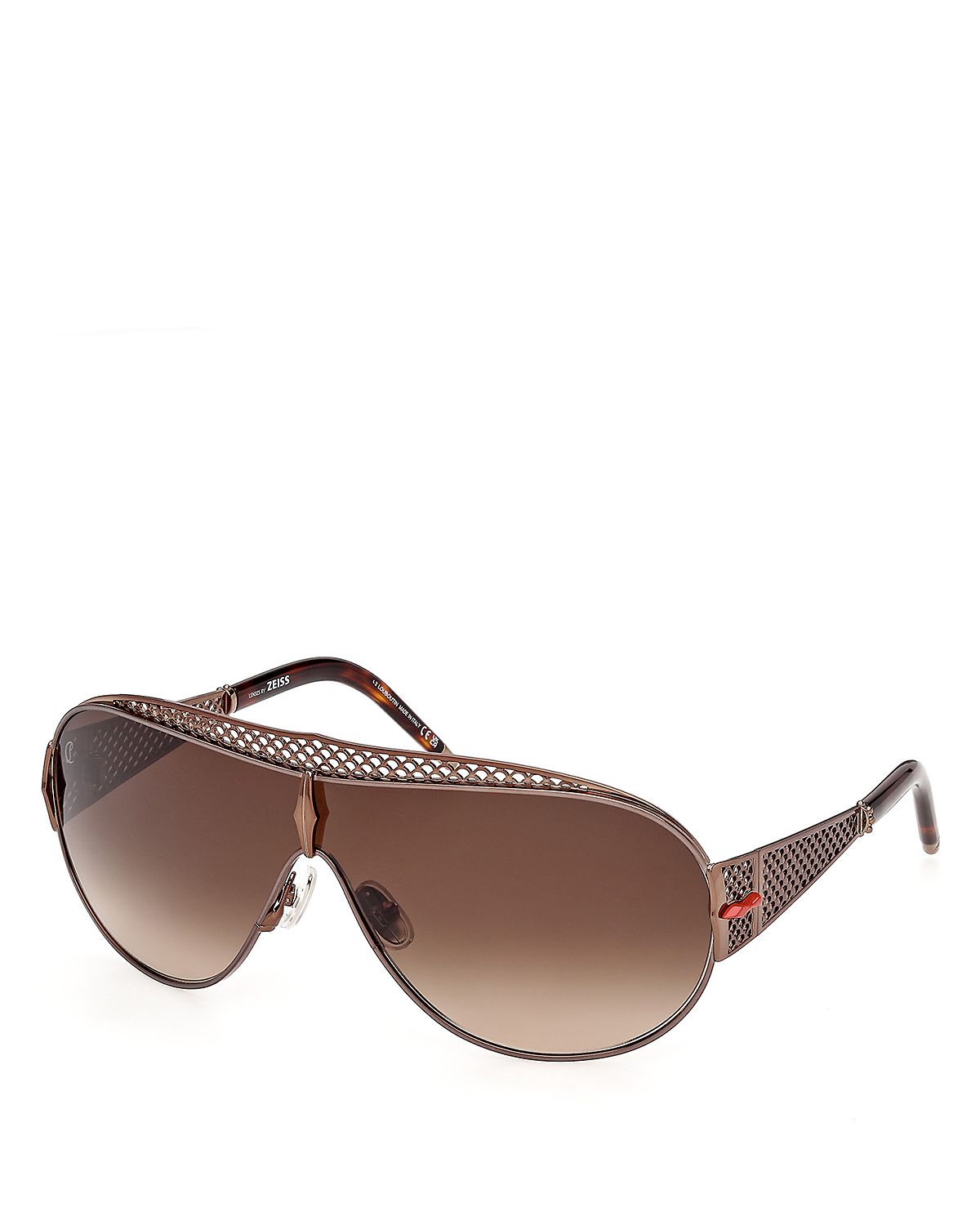 Christian Louboutin Shield Sunglasses, 142mm