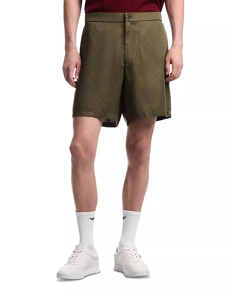 Emporio Armani Jacquard Bermuda Shorts