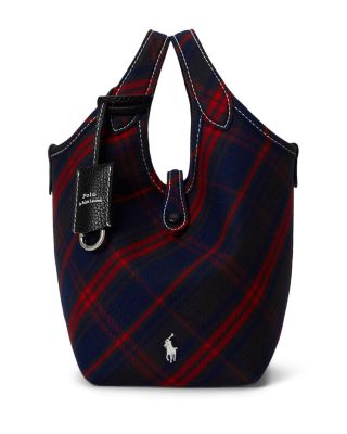 Polo Play Plaid Tote