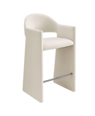  Talia 41 Inch Performance Velvet Bar Stool