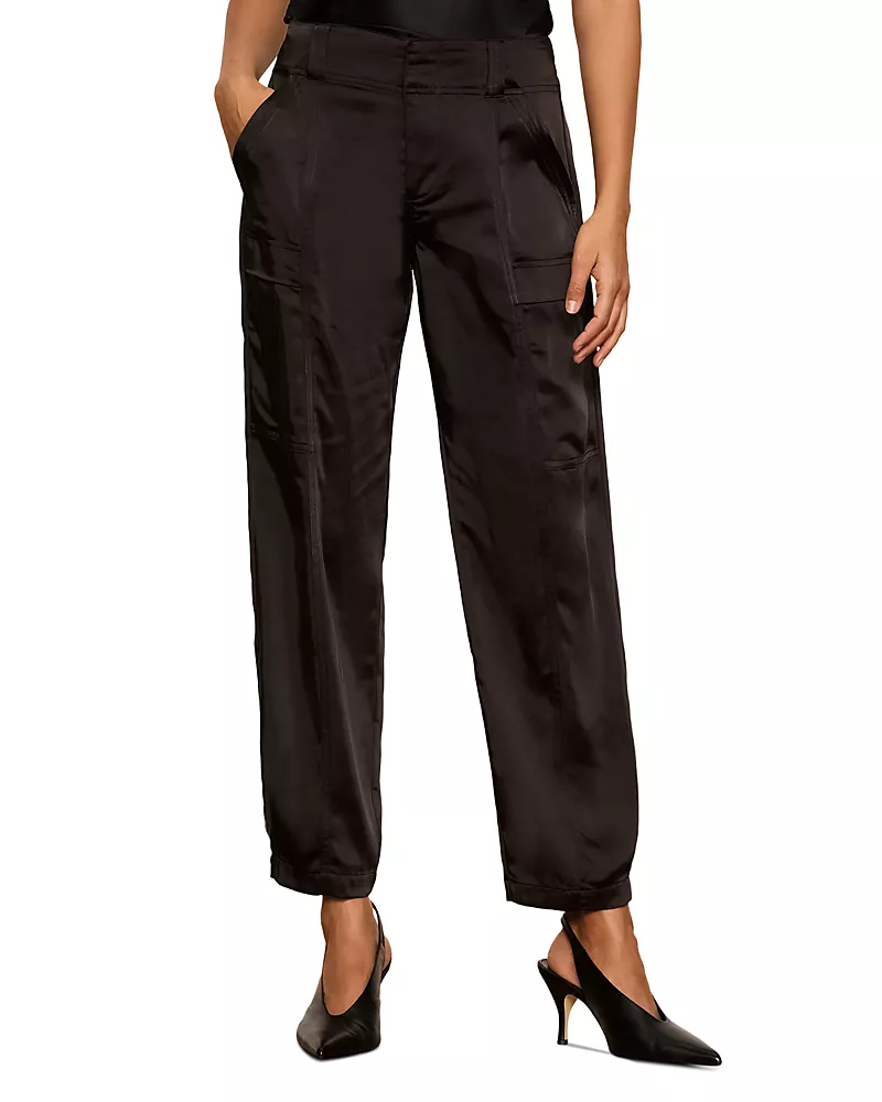 Sanctuary Sphere Satin Relaxed Fit Pants
