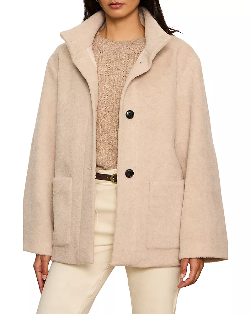 Sanctuary Bundled Single Breasted Coat