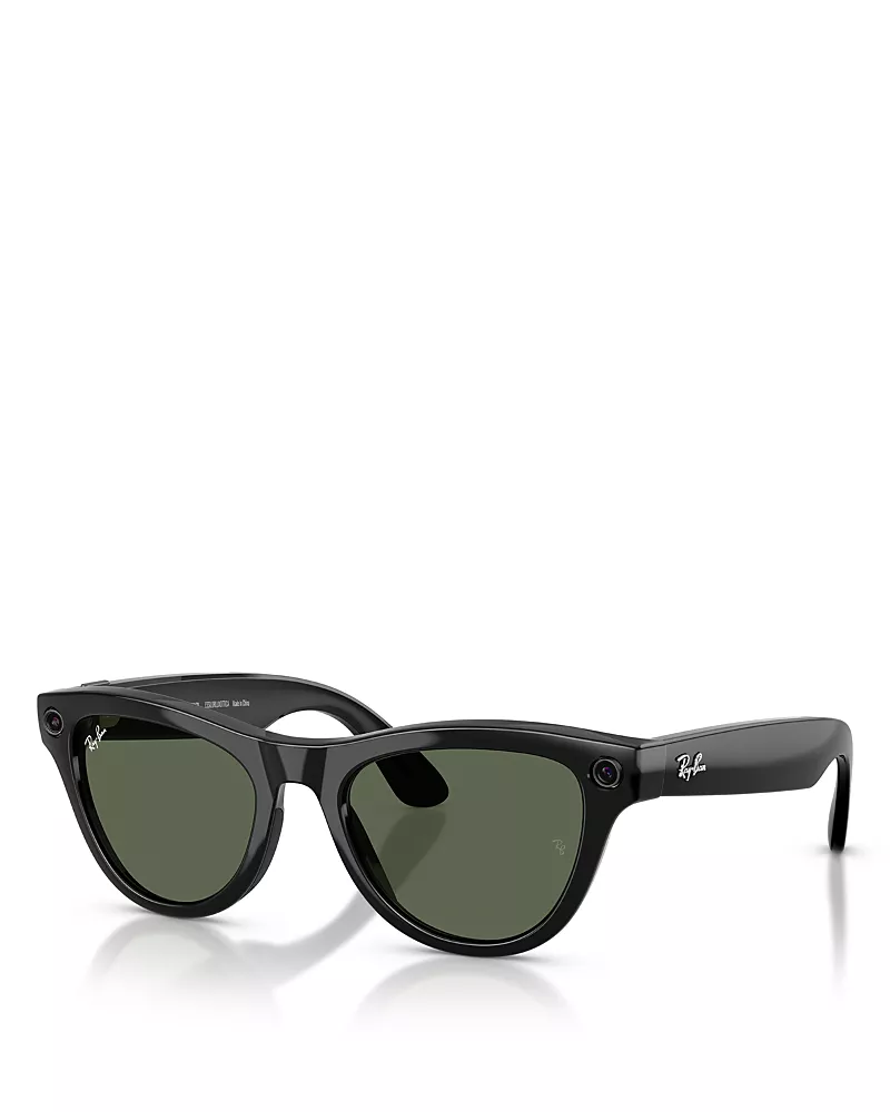 Ray-Ban Meta Skyler (Gen 2) Cat Eye Ai Glasses, 52mm