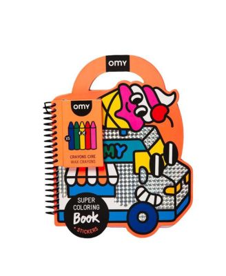 Super Coloring & Sticker Book Yummy - Ages 3 - 6